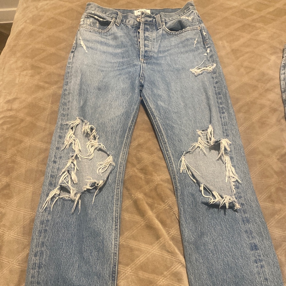 Agolde 90s Mid Rise Loose Fit Jeans size 24